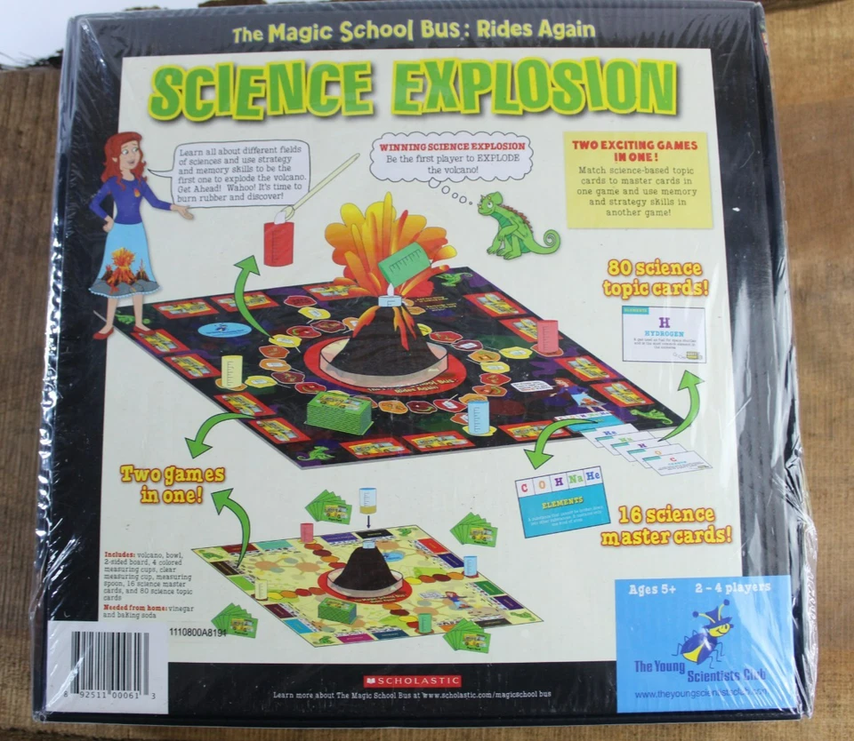 The Magic School Bus: Rides Again Science Explosion Board Game 2021 Nexflix NIB - Image 2 of 2