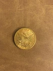 1898 AMERICAN GOLD $10 1/2 OUNCE GOLD LIBERTY EAGLE