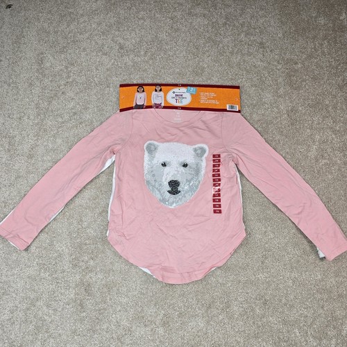 Member's Mark Girl's 2-Pack Favorite Super Soft & Comfort Tees 7/8 Polar Bear