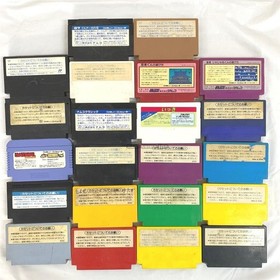NINTENDO FAMICOM LOT OF 22 SET MARIO NES popeye dragon ball road runner