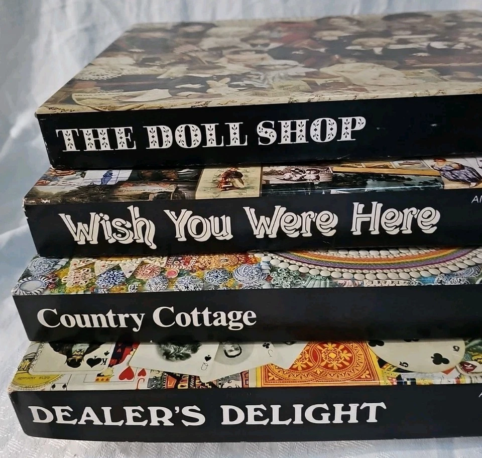 4 Springbok Puzzles COMPLETE 1976 - 1984 USA Made VGUC - Image 2 of 4