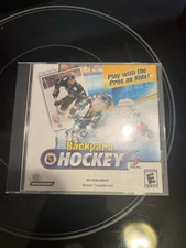 Backyard Hockey (PC, 2002) — Complete in Case with Manual, Mint Disc
