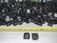 2,500 QTY! HUGE LOT- 1” Black Caplugs SQR 1-14-20 Plugs for Square Tubing