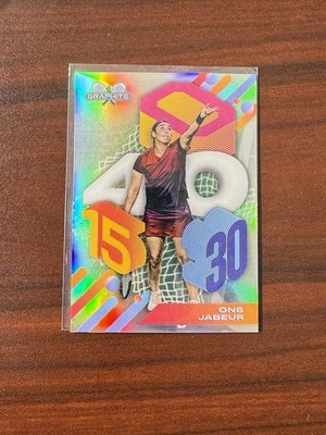 2024 Topps Graphite Tennis Ons Jabeur Scoring Sensations Case Hit SSP #SS-OJ