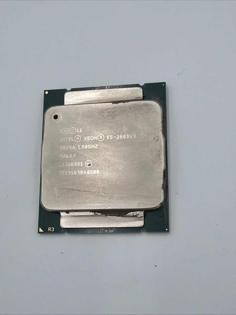 Intel Computer Intel Xeon E5-2603 V3 Processor Model Processors