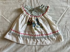 Vintage Strawberry Shortcake Sleeveless Lace Toddler Baby Girls Dress