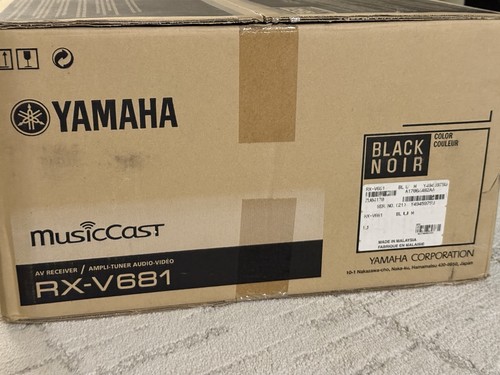 YAMAHA RX-V681 7.2-Channel Network A/V Receiver w/ Bluetooth + Wi-Fi - Picture 2 of 4
