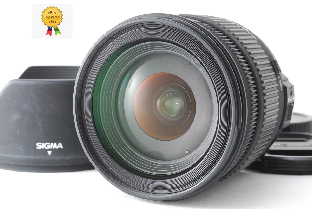 Sigma DC Camera Lenses 17-70mm Focal f/2.8-4.5 Maximum Aperture
