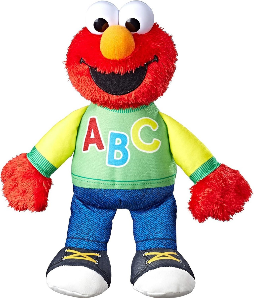 ABC Alphabet Singing Elmo Toy Doll w/ English & Spanish Language