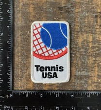 Vintage USA Tennis Olympic Games National Team Logo Iron-On Patch