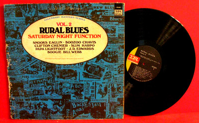 LEGENDARY MASTERS SERIES: RURAL BLUES VOL. 2 LP SNOOKS BOOZOO CHENIER  HARPO