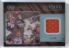 2016 Panini Gala Vintage Materials 13/49 John Elway #VM-JE HOF 0v1