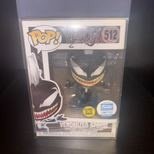 Funko Pop! Vinyl: Marvel - Venomized Storm (Glow in the Dark) In Protector