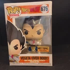 Funko Pop! Vinyl Dragon Ball Z Vegeta (Over 9000!) 676 Hot Topic Exclusive