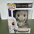 Funko Pop The Lord Of The Rings Saruman #447 With Protector