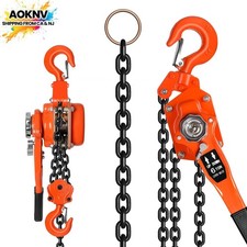 6 Ton Manual Chain Hoist 20ft Come Along Lever Chain Hoist Manual Lever Hoist