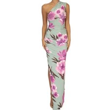 JLUXLABEL Eden Floral One Shoulder Dress Size XS NWT