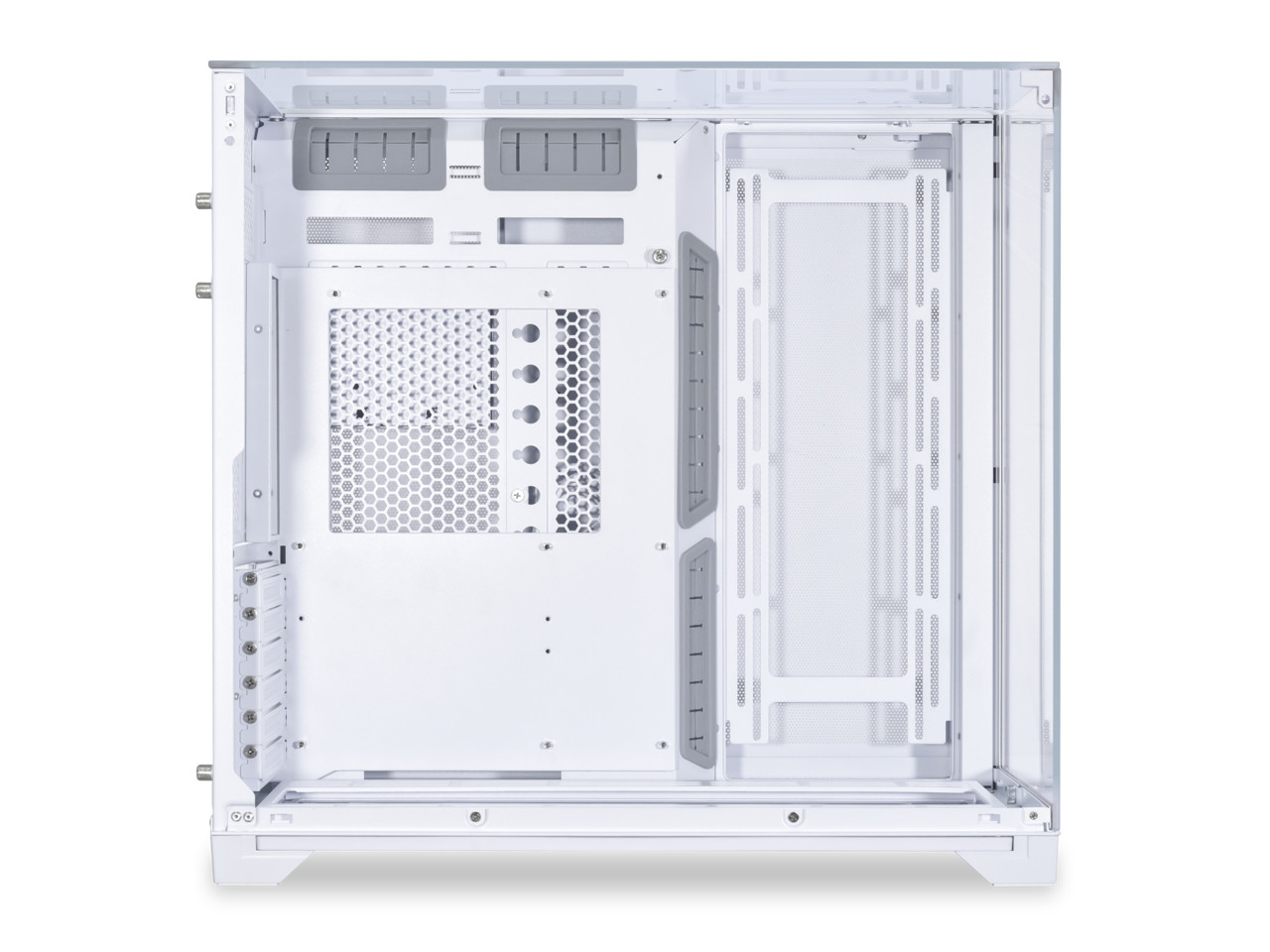 Корпус для компьютера LIAN LI O11 Vision ATX Mid Tower белый алюминий сталь стекло