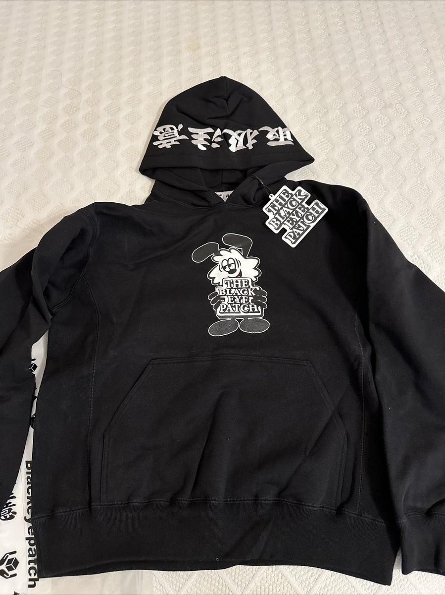 限定/Black Eye Patch × Verdy Vick Hoodie Complex The Back Eye Patch Vick Hoodie Verdy Girls Don't Cry M