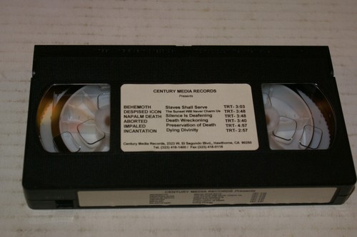 Exodus Death Angel In Flames Hypocrisy Kataklysm Rare Nuclear Blast Ntsc Video - Picture 8 of 9