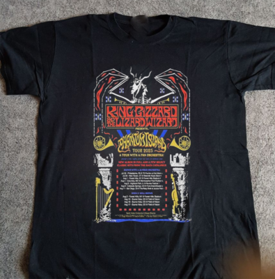 King Gizzard And The Lizard Wizard Phantom Island Tour 2025 T