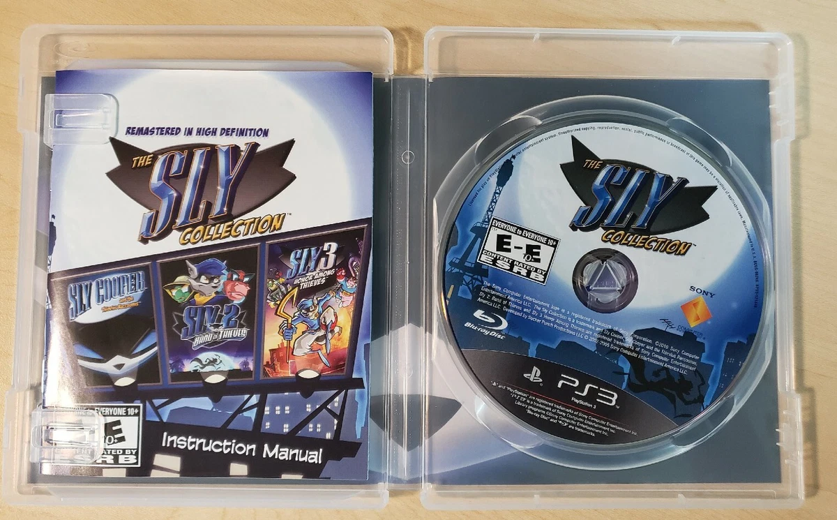 Sly Cooper Collection Sony PlayStation 3 complete in box CIB PS3 US version