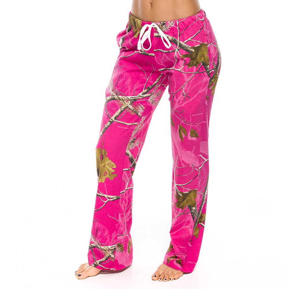 Mooselander Ladies Sleep Pants in REALTREE AP Bright Pink Camo eBay