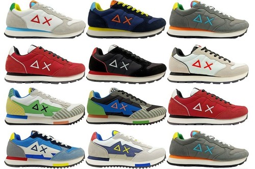 Scarpe da uomo SUN 68 sneakers basse casual sportive comode leggere tempo  libero | eBay