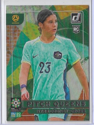 2023 Donruss Womens World Cup Kyra Cooney-Cross Pitch Queens Insert Matildas