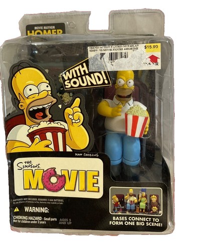 McFarlane Toys映画ザ・シンプソンズ MOVIEのフィギュアー A Gorgeous Display - McFarlane Movie Maniacs THE SIMPSONS MOVIE