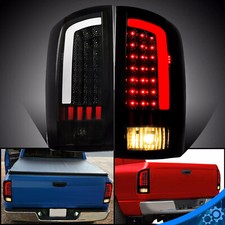 For 2002-2006 Dodge Ram 1500 2003-2006 2500 3500 Led Tail Lights Lamps Smoke