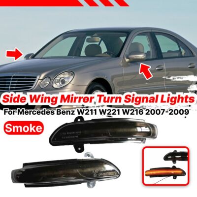 バックミラーインジケーターランプ 用 W211 W221 W216 W219 2007-2011 E320 E350 E550 E6 mercedes w211 led turn signals - Buy mercedes w211 led turn signals with  free shipping on AliExpress