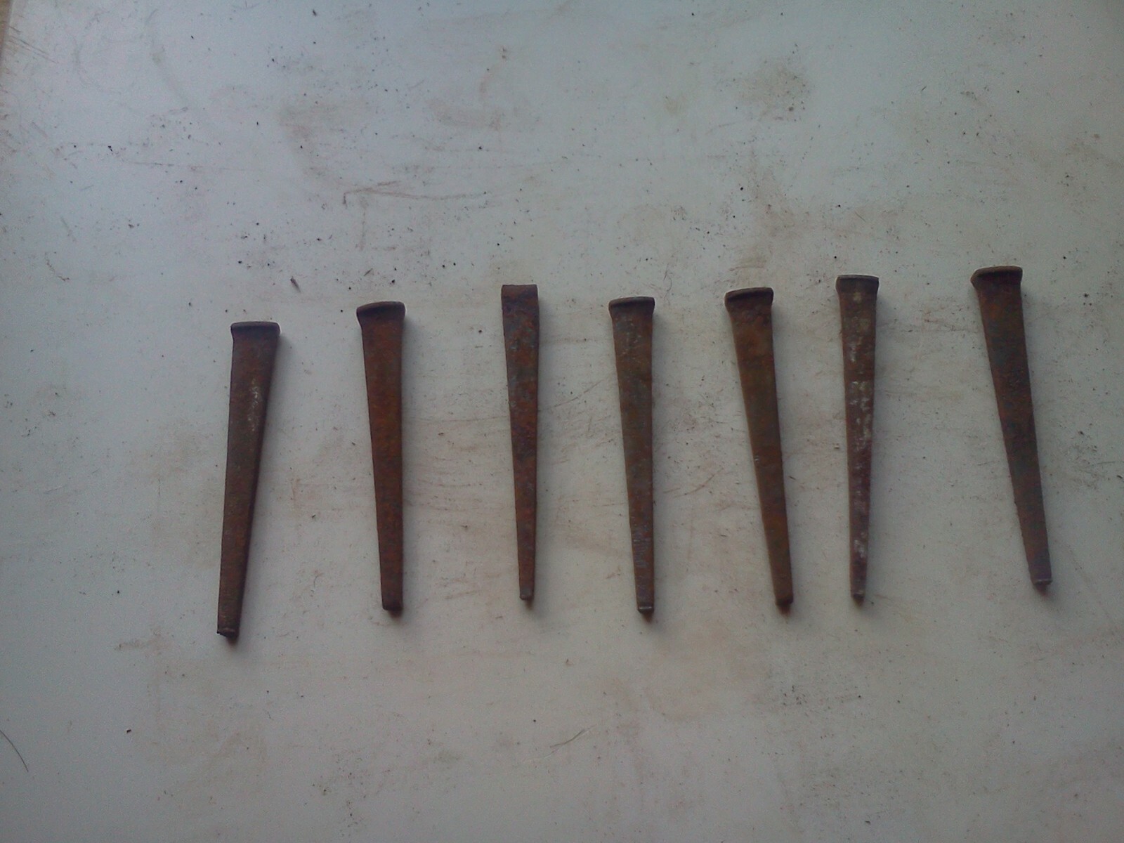 Antique Vintage Square nails, 1850 (cir) never used 1 1/4 inches long