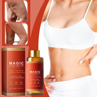X-100ML Magic Body Oil Firming Oil Luxus Körperöl für Oberschenkel mit sicherem
