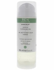 REN CLEAN SKINCARE EVERCALM GENTLE CLEANSING GEL (Full Size/5.1oz/NWOB/Sealed)