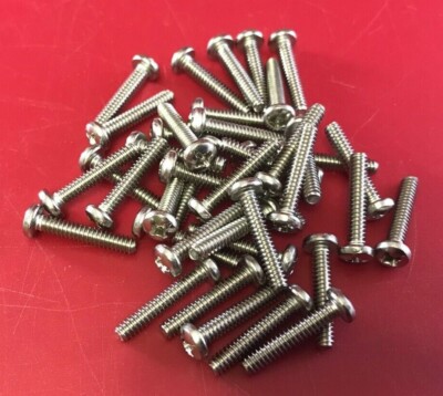 91772A245 MS51957-32 Mil. Spec. Phillips Rounded Head Screws 18-8 SS 6-32 X 3/4''