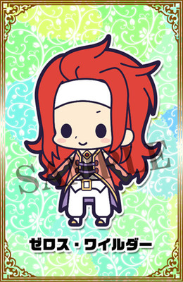 Tales of Friends Zelos Kotobukiya Symphonia Rubber Phone Strap NEW