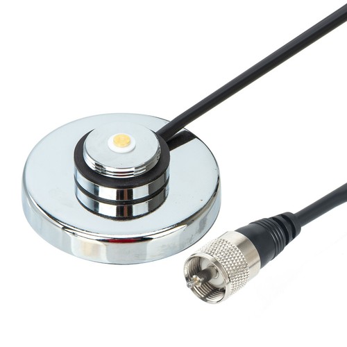 NMO Antenna with 5M PL-259 Connector RG-58 Cable NB-70 7CM NMO Magnetic Base - Picture 3 of 5