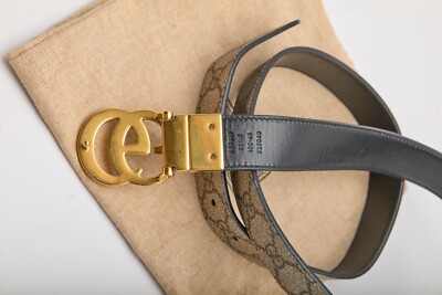 GUCCI Belt Monogram 92TIC 100/40 | eBay display picture 1