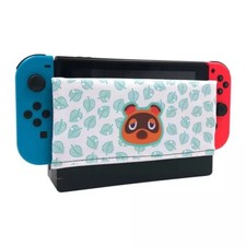 Nintendo Switch Dock Sock - Animal Crossing Tom Nook Suede Sleeve Brand New 