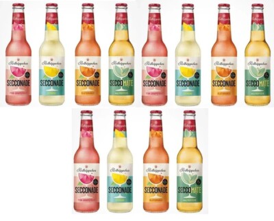 12 Flaschen Rotkäppchen Secconade/Mate Mix aus 4 Sorten a 0,33 L 5,5-7 % vol.