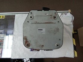 Sega Saturn MK-80107 Arcade Racing Steering Wheel - Black. Untested!!