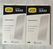 2-Pack Otterbox Trusted Glass Screen Protector for Apple iPhone 13 Pro Max