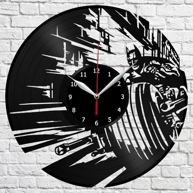 Batman Vinyl Record Wall Clock Fan Art Decor Original Gift 3806 eBay