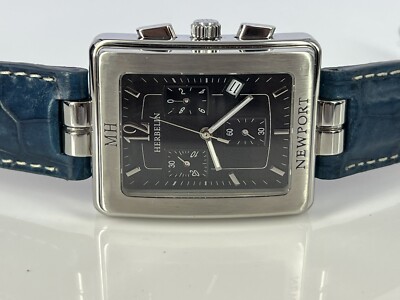 Michel Herbelin Newport Chronograph HAU Ref.34468 Quarz ETA Neu Gewährleistung