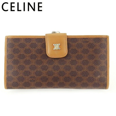 Celine Long Wallet Clasp Wallet Ladies Men