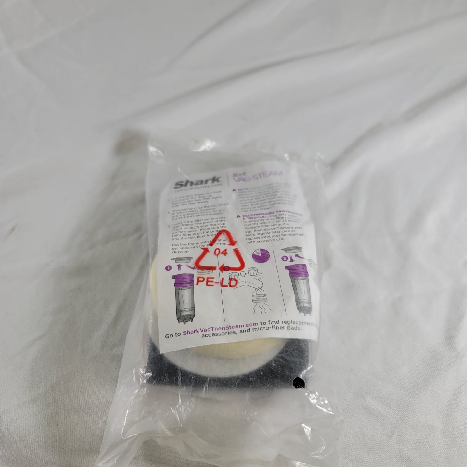 Shark Vacuum Dustcup Filter Replacement 2 in 1 Vac and Steam Cleaner-image