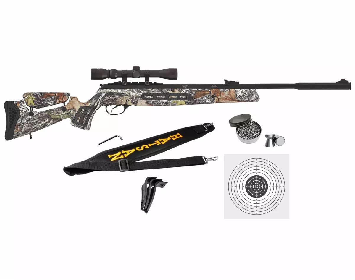 Hatsan MOD 125 Sniper Vortex QE Quiet Energy Air Rifle with Wearable4U  Bundle