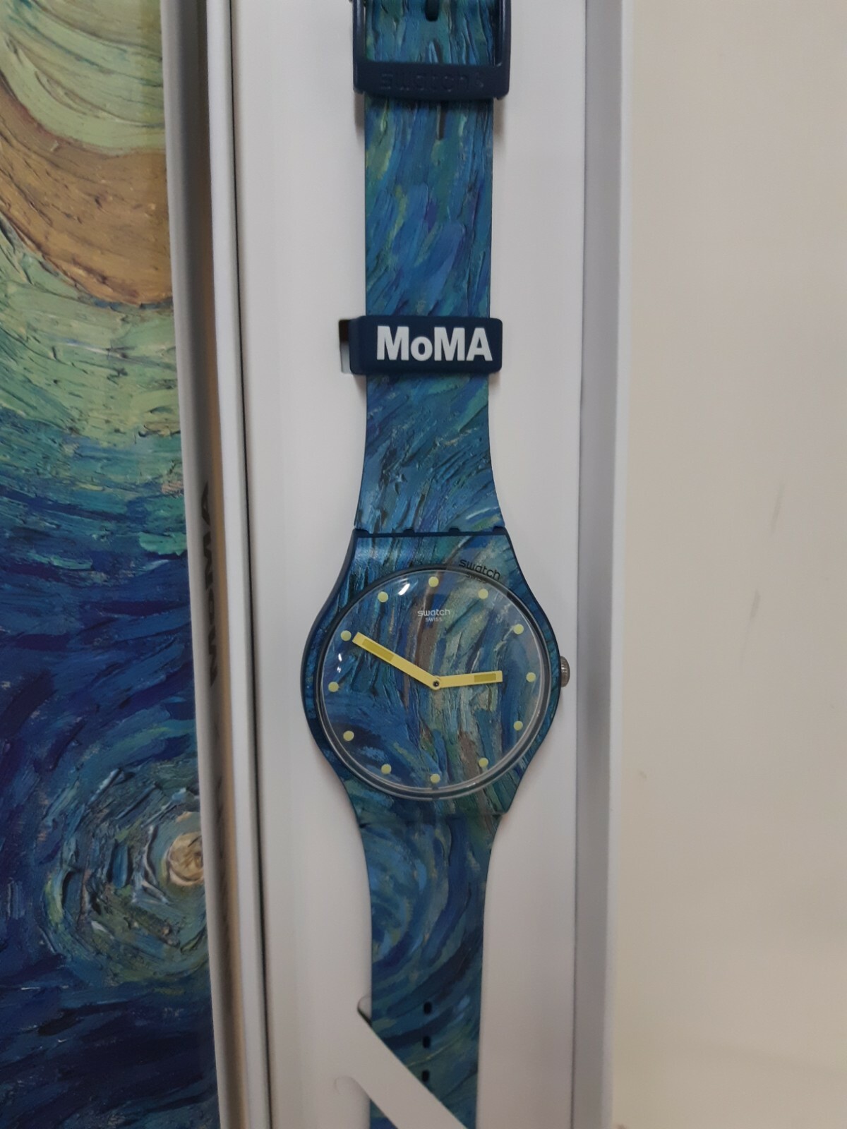 Buy NEW Swatch x MoMA THE STARRY NIGHT BY VINCENT VAN GOGH SOLD OUT SUOZ335  Online in Hungary. 234015992812