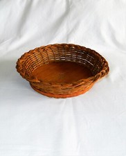 Obstschale: Korb / Weide - Kunsthandwerk - vintage / retro - wie neu!